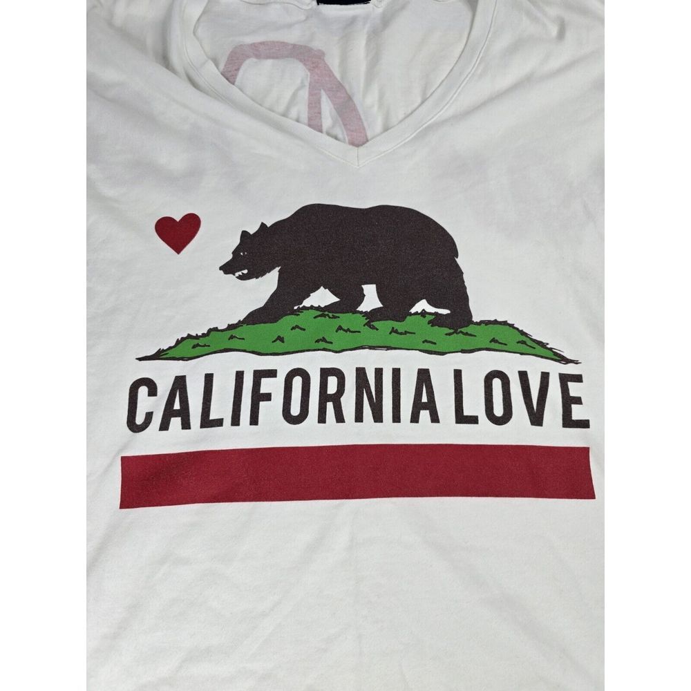 San Diego Spirit Jersey Women V-Neck Shirt M California‎ Love Long Sleeve USA